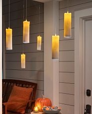 Floating LED candle Halloween décor