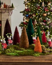 Reindeer felt ornaments